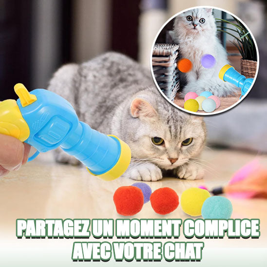 Jouet pour chat pistolet