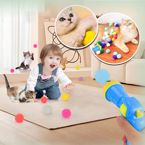 Jouet pour chat pistolet