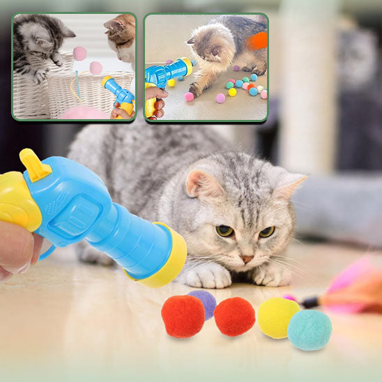 Jouet pour chat pistolet