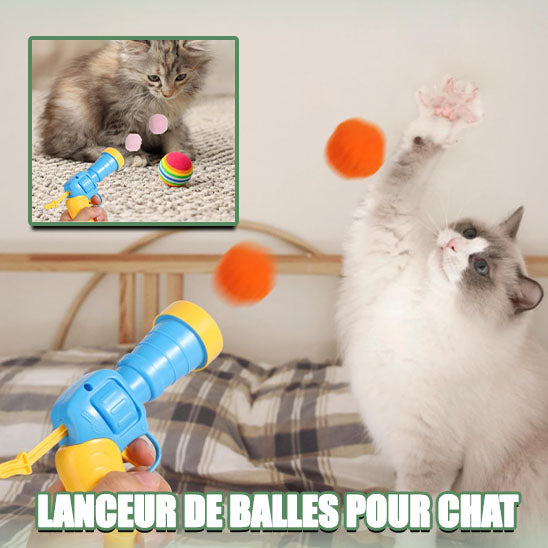 Jouet pour chat pistolet