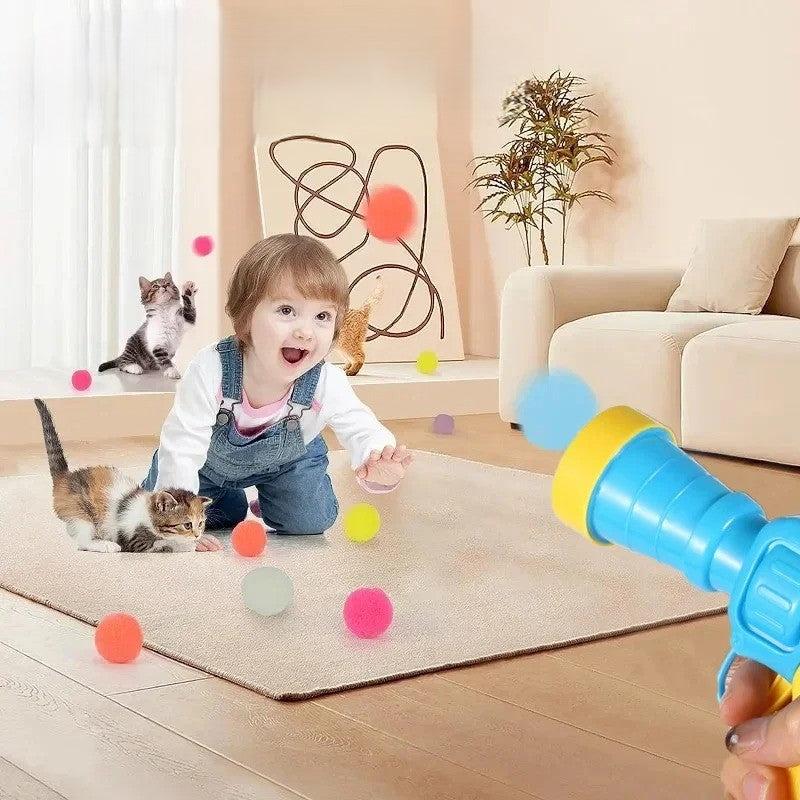 Jouet pour chat pistolet