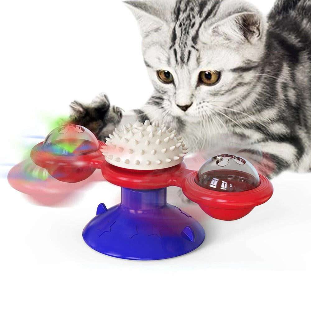 Jouet tourbillon pour chat