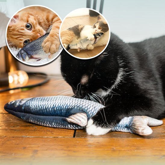 Jouet pour chat poisson FishDancerâą - Boutique Misha