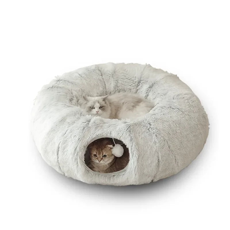 Le Tunnel pour Chat Ultime : Confort et Divertissement Garantis - Boutique Misha