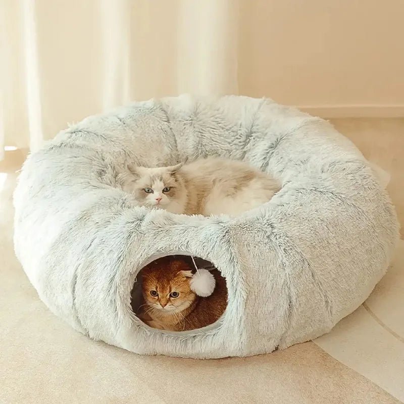 Le Tunnel pour Chat Ultime : Confort et Divertissement Garantis - Boutique Misha
