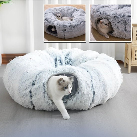 Le Tunnel pour Chat Ultime : Confort et Divertissement Garantis - Boutique Misha