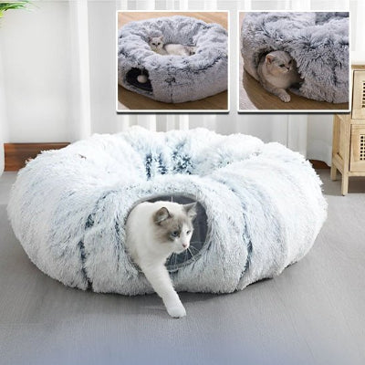 Le Tunnel pour Chat Ultime : Confort et Divertissement Garantis - Boutique Misha