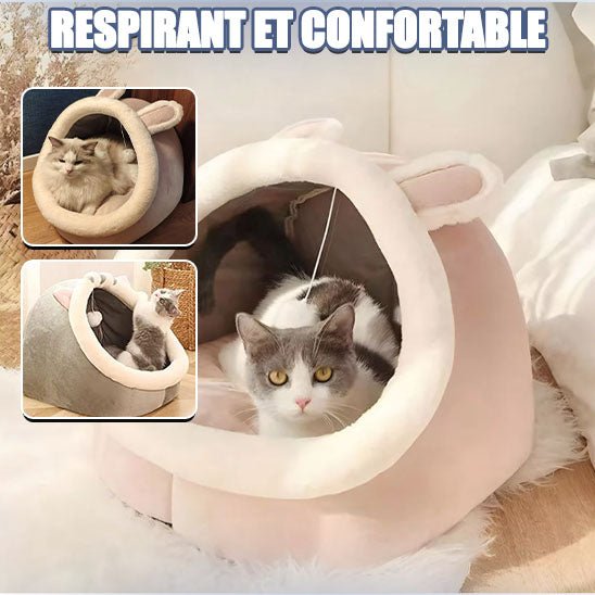 Lit pliable pour chat: confort et divertissement en un - Boutique Misha