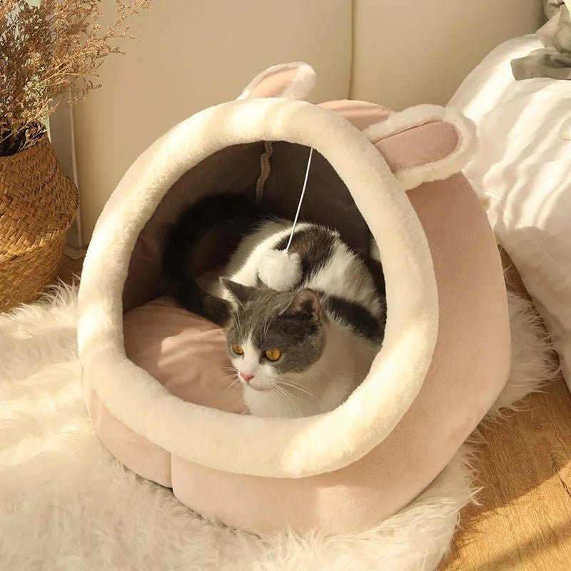 Lit pliable pour chat: confort et divertissement en un - Boutique Misha