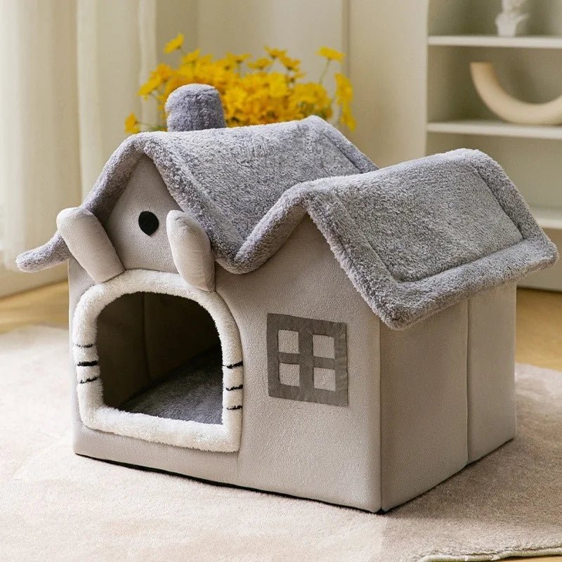 Maison pour Chat Pliable : Le Nid Douillet Parfait pour Votre Félin - Boutique Misha