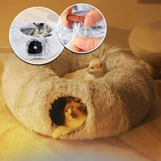 Tunnel pour chat: le confort félin à son apogée - Boutique Misha