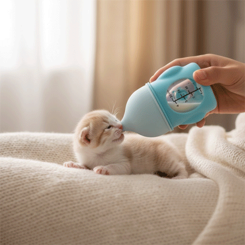 Biberon chaton | Ergonomique™