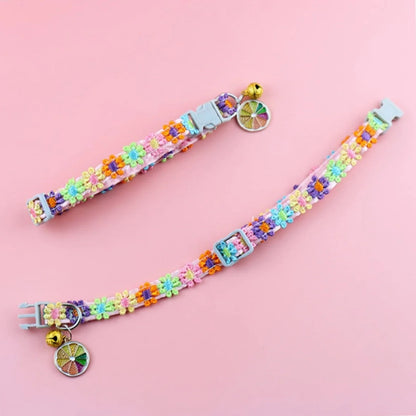 collier chat coloris