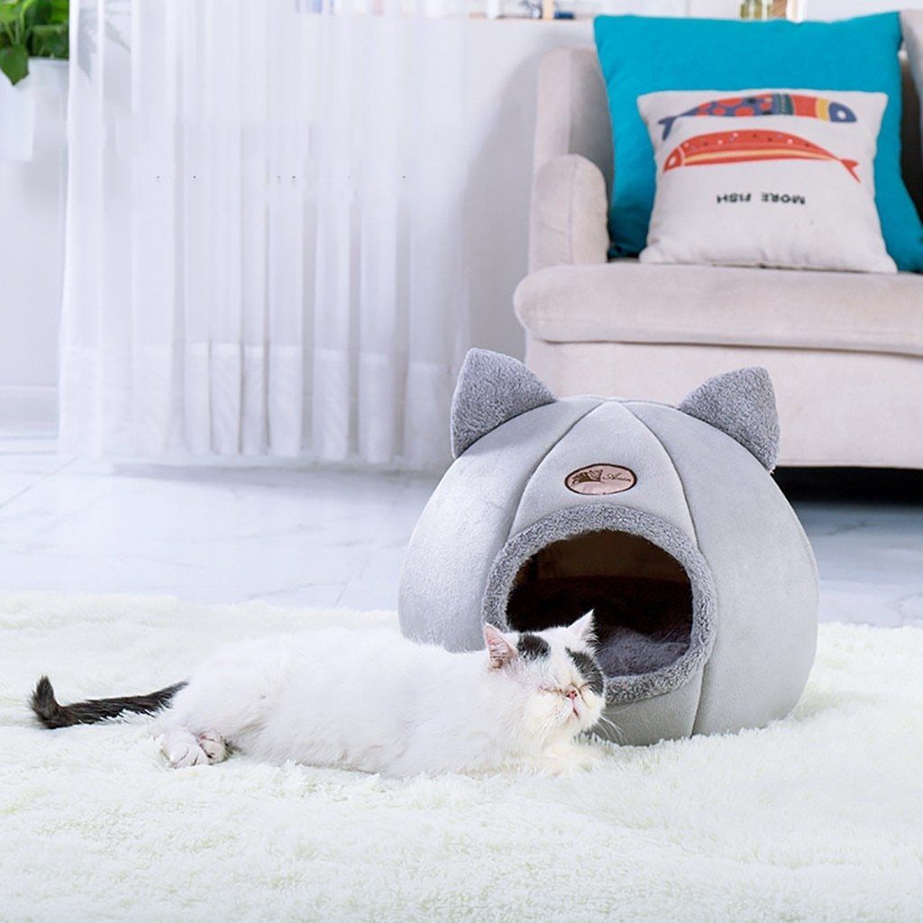 ComfyHouse™ - Niche pour chat ultra confortable - Boutique Misha