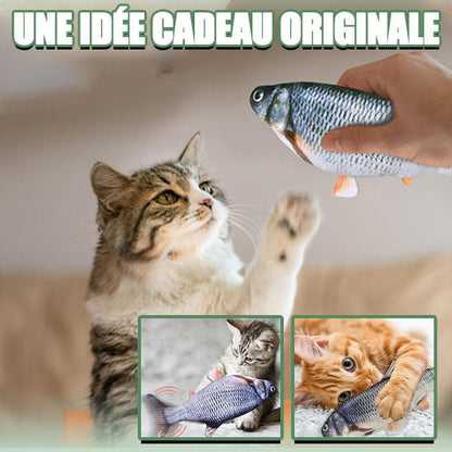 Jouet pour chat poisson FishDancer™ - Boutique Misha