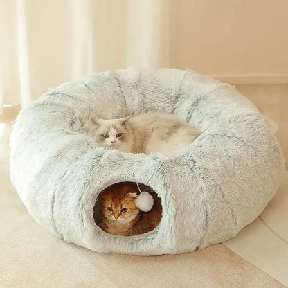 Le Tunnel pour Chat Ultime : Confort et Divertissement Garantis - Boutique Misha