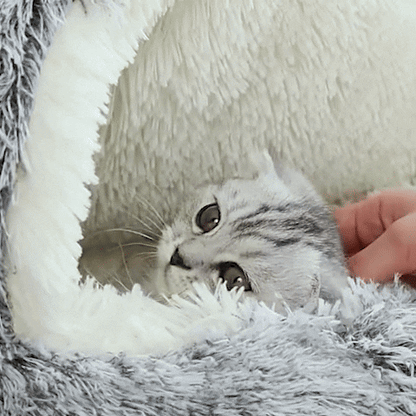 Lit pour chat doux et moelleux