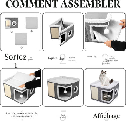 Maison pour chat | Confort Design