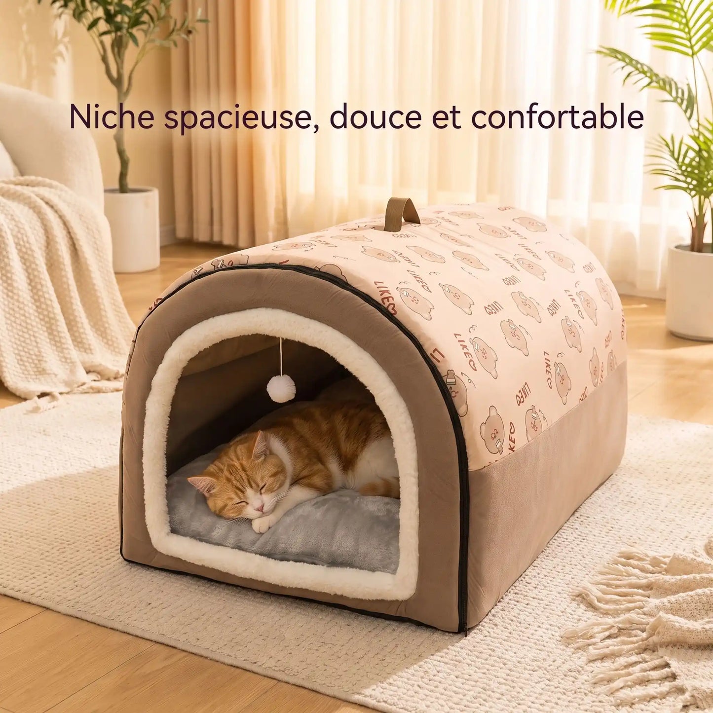 Maison pour chat | Confort Douillet