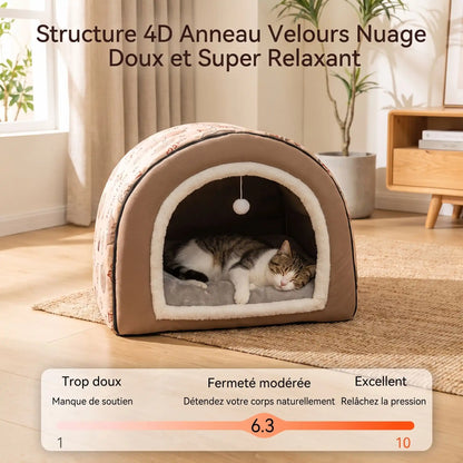 Maison pour chat | Confort Douillet