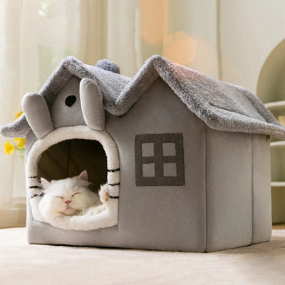 Maison pour Chat Pliable : Le Nid Douillet Parfait pour Votre Félin - Boutique Misha