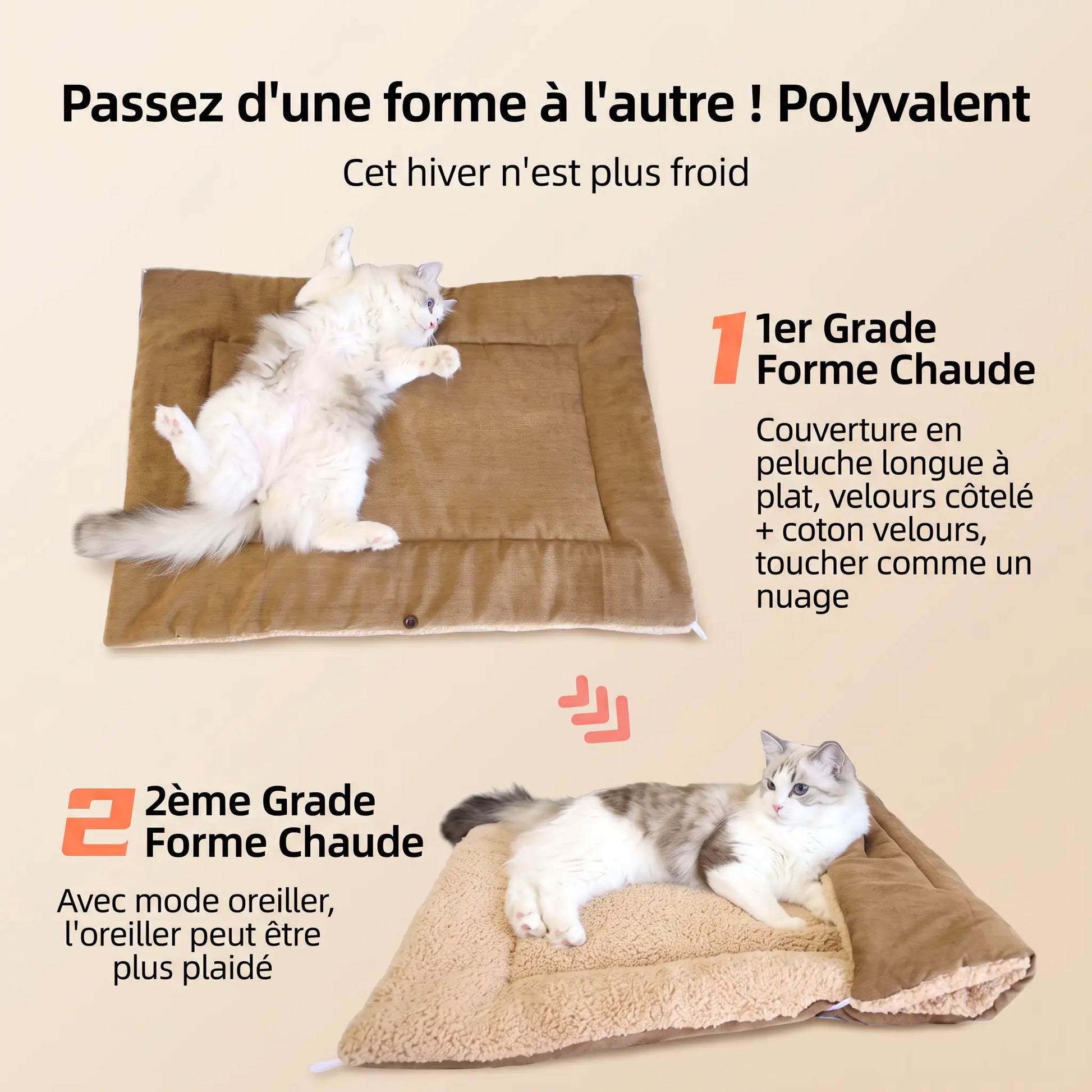 panier pour chat confort articulations chat senior