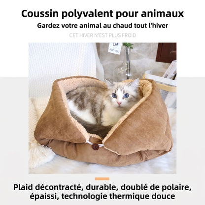 panier pour chat polyvalent 2-en-1 modulable