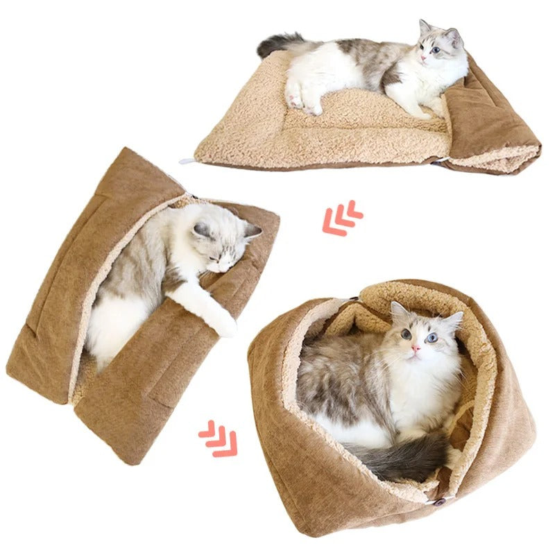 Panier pour Chat | Refuge Adaptable 2-en-1