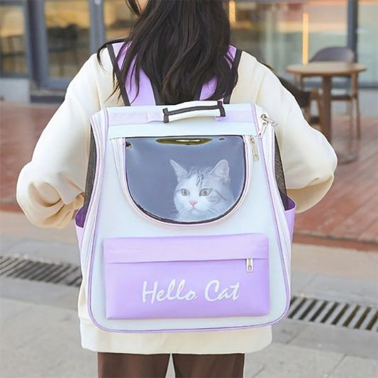 Sac à dos chat | Aventure féline