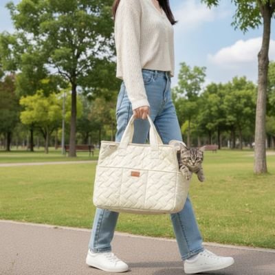 Sac de transport chat 