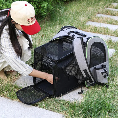 Sac de transport pour chat | Confort Sécurisé