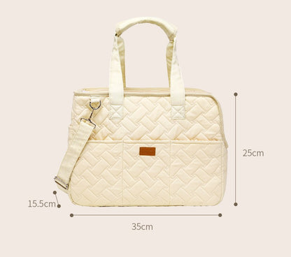 Sac de Transport Chat Matelassé | Discret & Élégant
