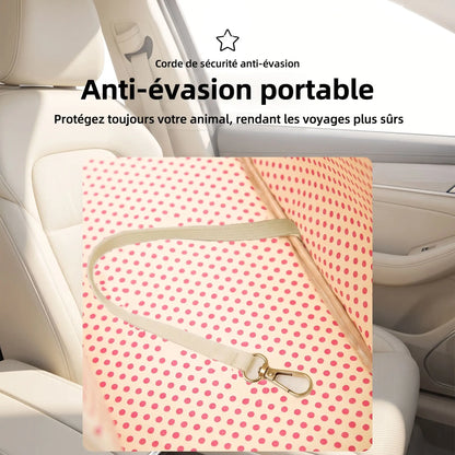 Sac de Transport Chat Matelassé | Discret & Élégant