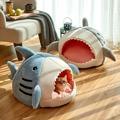 Sharkie - bed™ pour chat - Boutique Misha