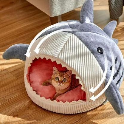 Sharkie - bed™ pour chat - Boutique Misha