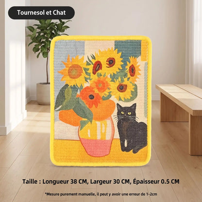 Tapis griffoir Chat | Protecteur Durable