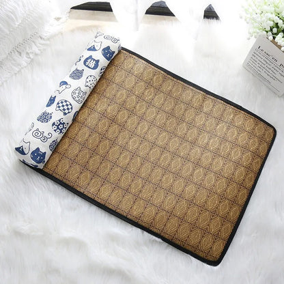 Tapis Rafraîchissant pour Chat | Fraîcheur Naturelle 4 Saisons