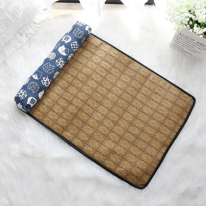 Tapis Rafraîchissant pour Chat | Fraîcheur Naturelle 4 Saisons