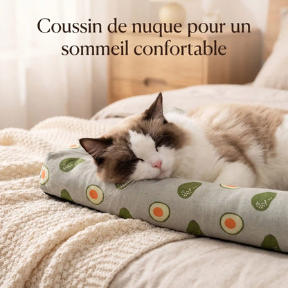Tapis Rafraîchissant pour Chat – Bambou & Rotin, Fraîcheur Naturelle Sans Électricité
