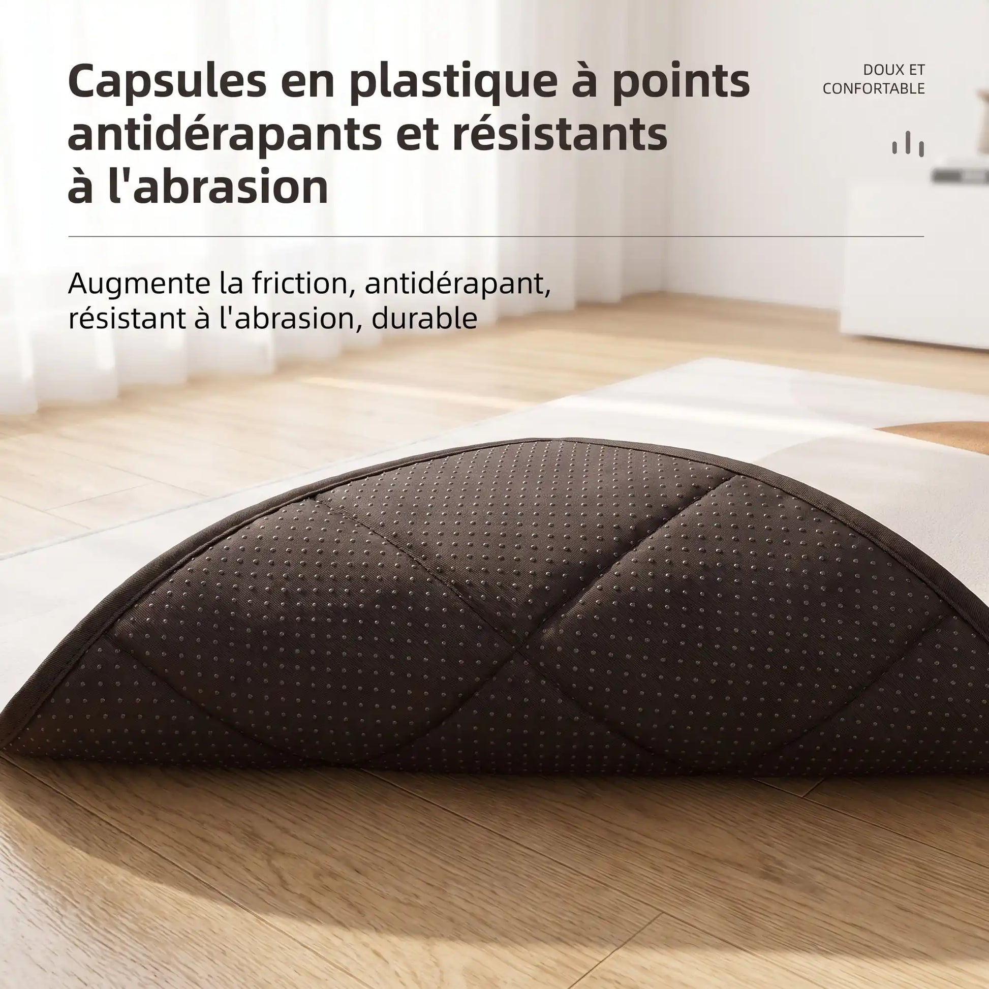Tapis rafraîchissant pour chat, base antidérapante et surface aérée